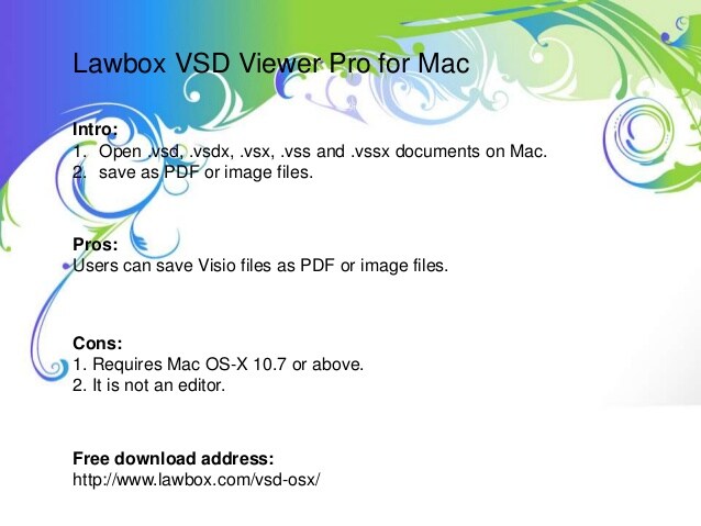 free visio viewer for mac os
